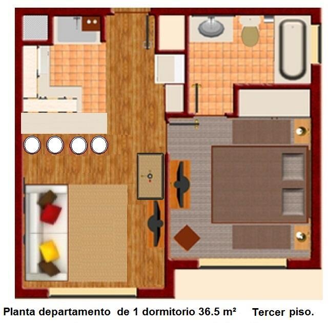 Depto Parque Suizo 800 Apartment Pucón Exterior foto